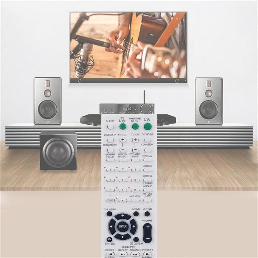 RM-ADU003 10m Range Infrared Remote Control for Sony AV Amplifier Ergonomic Remote Controller