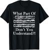 What Part Of Music Don T You Understand Funny Music Note Gift Unisex T-Shirt