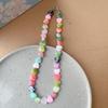 1Pcs Women'S Y2K Colorful Acrylic Heart Beaded Choker Necklace Sweet Aesthetic Goth Jewelry Trendy Vintage Accessory