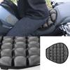 Motorcycle 3D Cushion Pad Motorcycle Cushion Pad with Non-Slip Bandages Fixed Pillow Durable Sunscreen Comfort Gel Seat