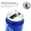 Acciaio Inossidabile Thermos Cola Lattina Tazza Acqua Viaggio Auto Borracce Termiche Tazza Bevande Doppio Strato Tazza con Cannuccia Lattine Soda Tazze Termiche