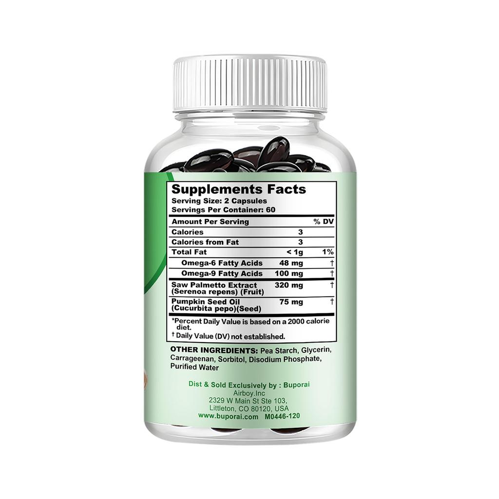 Buporai - Saw Palmetto Extract Capsules - Hair Health