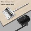 Automatic No-Drill Wooden Door Closer with Rebound Feature