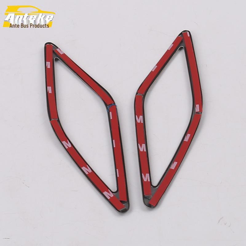 Stainless Steel A-Pillar Speaker Trim for 18 Bora - Bright Ring Cover