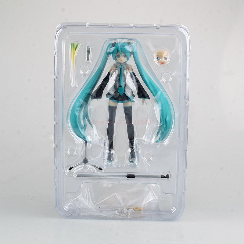 Miku Anime Figure Figma  Standing Statue Pvc Action Figure Collectible Model Decoration Gift Toys Doll