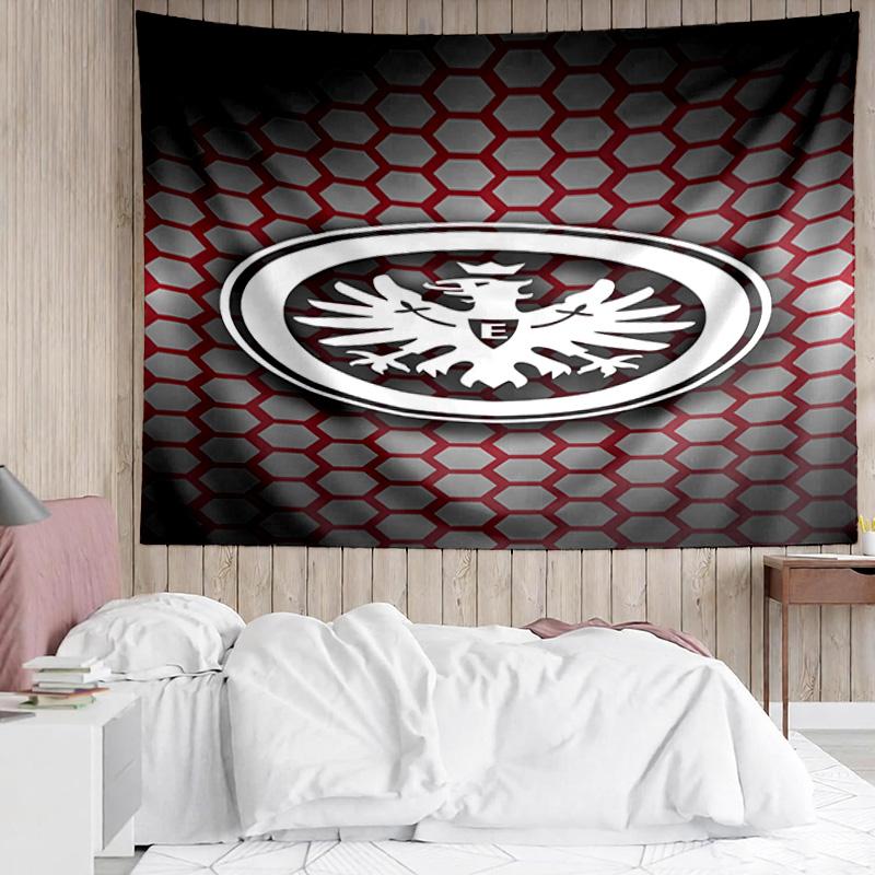 1PC Eintracht Frankfurt Crest Tapestry, Unique Design Tapestry, Suitable for Bedroom,Livingroom, Playroom,Heartwarming Holiday Gifts