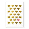 Valentine's Day Love White Gold Letter Decorative Painting Poster Bedroom Living Room Canvas Painting Cuadros Decoracion Salon