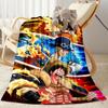 One Piece Adventure Suitable Blanket for Offices, Travel, Living Rooms Also a Good Gift for Friends and Family Suitable for All Seasons.