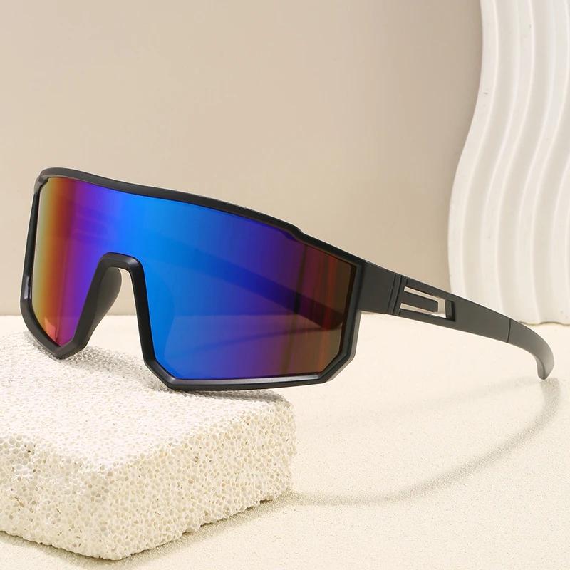 Fahrrad-Sonnenbrille UV400 Schutz für Damen Herren Outdoor-Sport Retro Mode Fahr-Sonnenbrille Schutzbrille