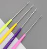 4Pcs Handle Crochet Hook Colorful Knitting Needles Single Head Crochet Knitting Yarn Crafts DIY Apparel Needles