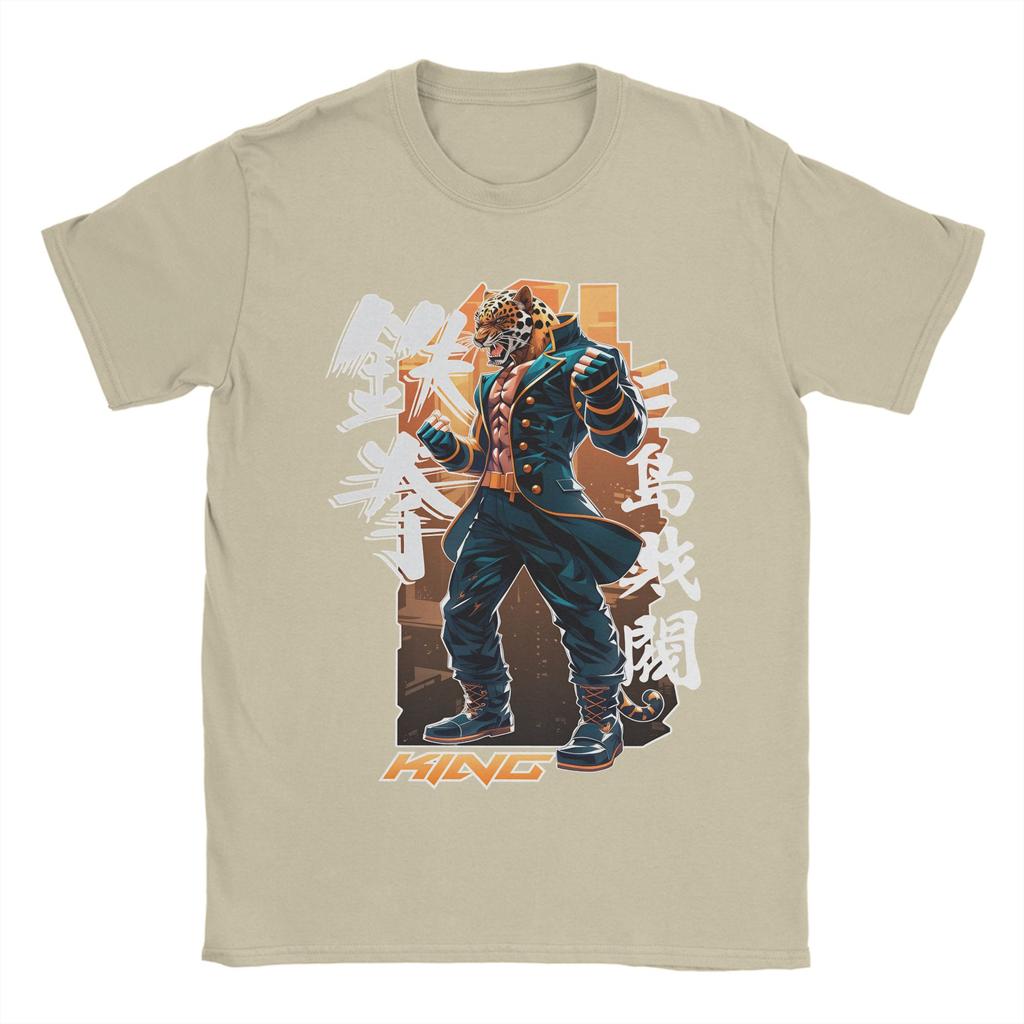 Tekken Japanese Fighting Game TShirt Men Y2K Funny T Shirts Summer Comfortable Hipster Tee Shirt Custom DIY Oversized Clothing