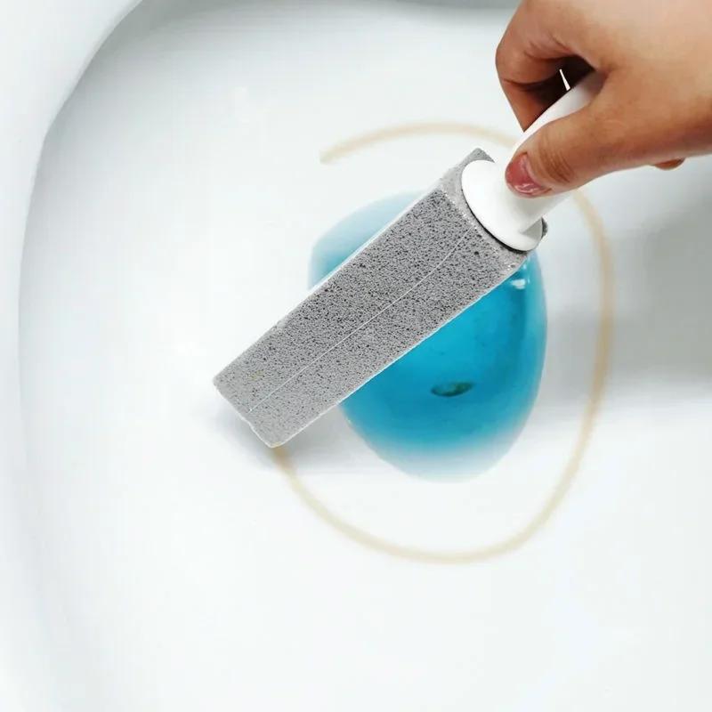 Toilettenreiniger Stein Langer Griff Bimsstein Toilettenbürste Fliesen Waschbecken Waschen Reinigen Werkzeuge Badezimmer Reinigungsbürste Reinigungsstein Gadget