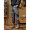 Heavy-Duty Workwear Pants for Men, New American-Style Trendy Brand, Spring and Autumn Season, Stylish Harem Jogger Casual Long Pants
