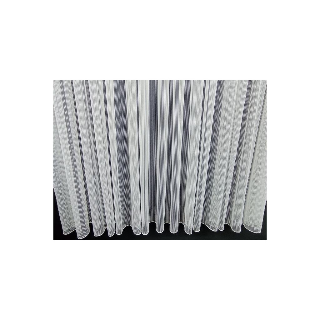 Striped Modern Plain Tulle Curtain