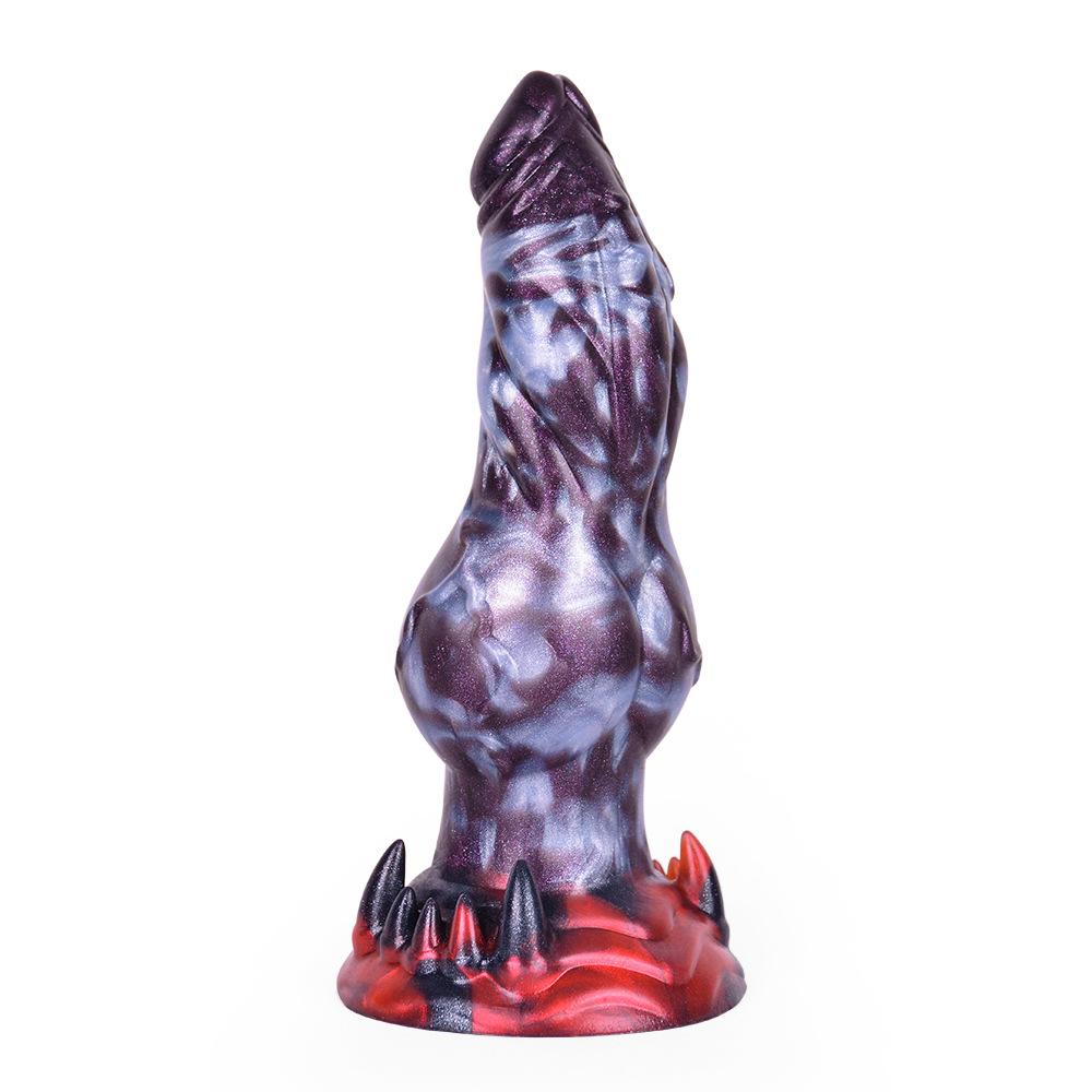 Realistic Canine Penis Dildo - Animal-Shaped Anal Plug for Women, Fantasy Adult Toy with Lifelike Texture, Adult Sex Toys
