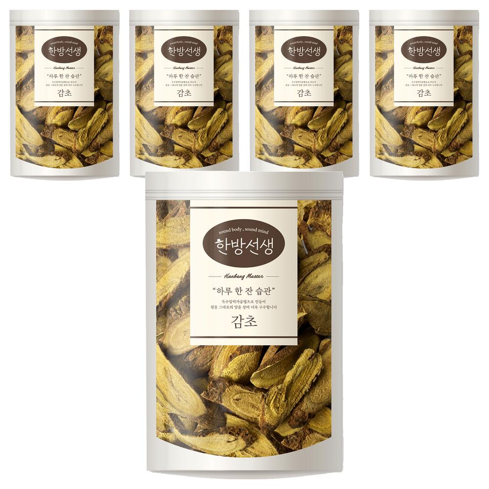Hanbangseonsaeng Licorice Herbal Ingredient 400g 5 Pcs