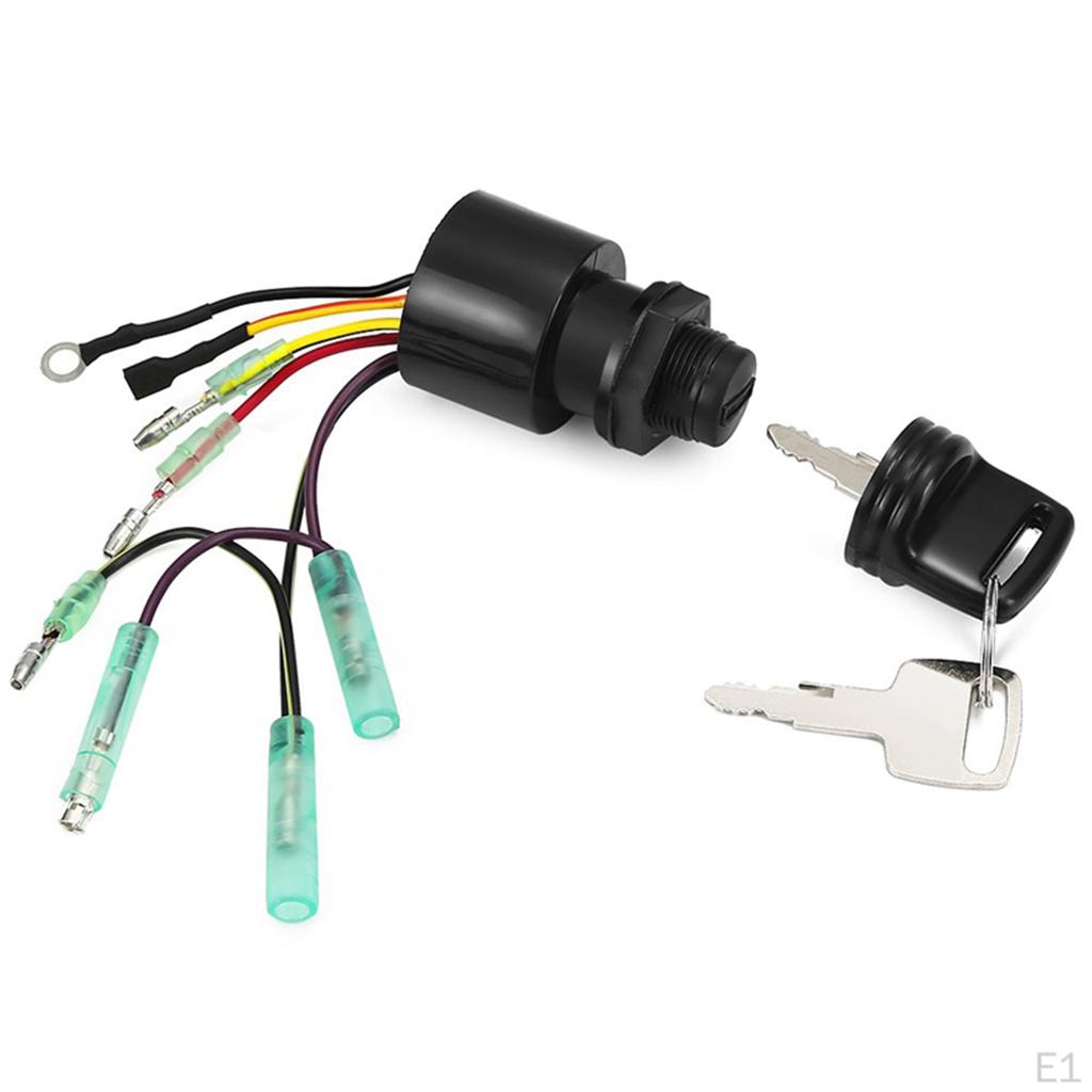 Boat Ignition Switch with two keys for Mariner 3 Position 87-17009A5 .