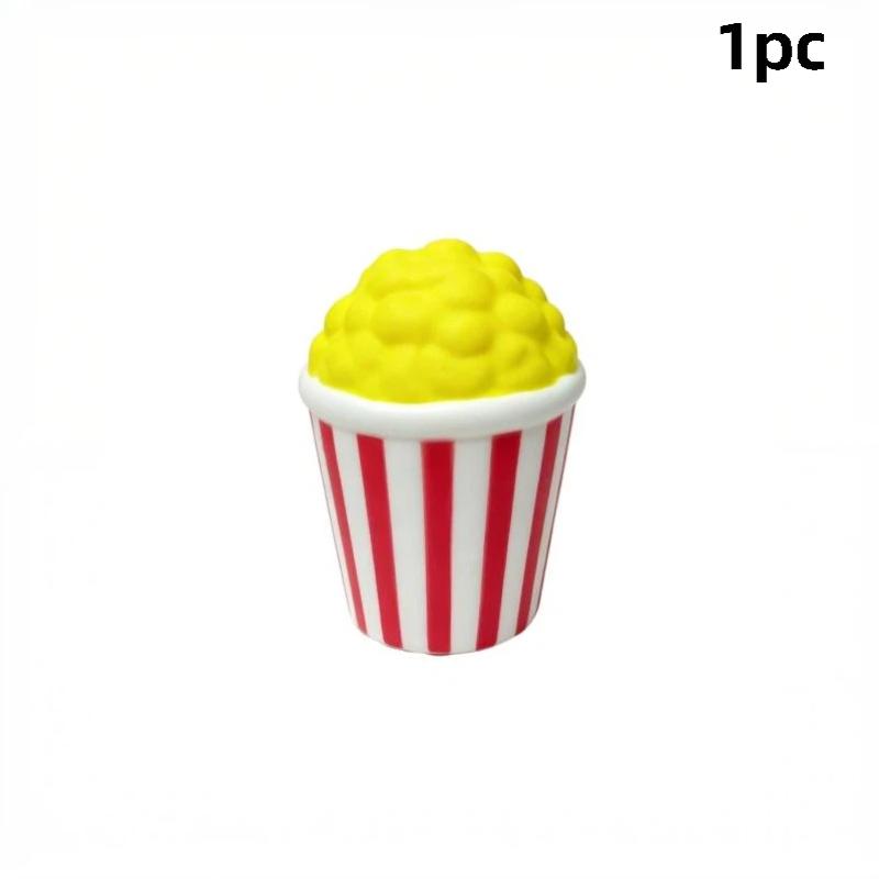 1/3 Stück Weiches Simuliertes Popcorn Quetschspielzeug Stressabbau Langsamer Rückprall Fidget Spielzeug Heimdekoration Freunde Bestes Geschenk Anti-Stress