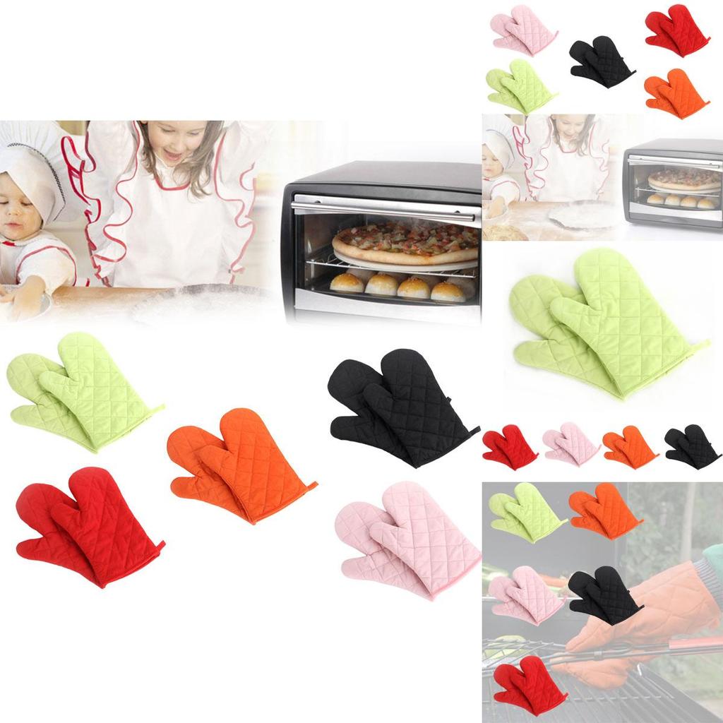 Verdickte Mikrowellenhandschuhe Backofen Spezial Hitzebeständig Rutschfest Hochtemperatur Beständig Küchenhandschuhe