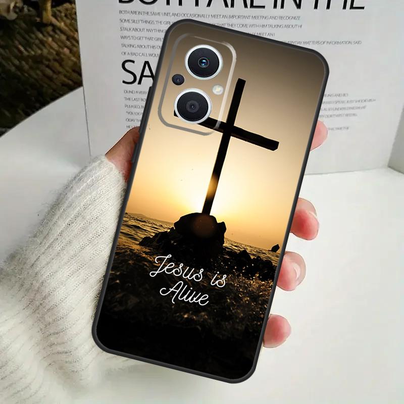 Jesus Phone Case For OPPO Reno 8T 14F 13 F 12 11 10 14 Pro 7 8 Lite OPPO Find X8 X6 X5 X9 Pro Cover