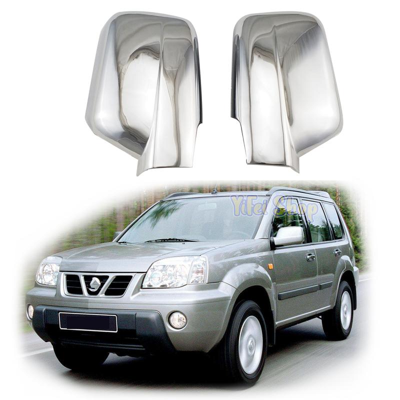 

Yifei Car Rearview Accessories Plated Chrome Side Mirror Cover Trim For Nissan X-Trail XTrail 2002 2003 2004 2005 2006 2007