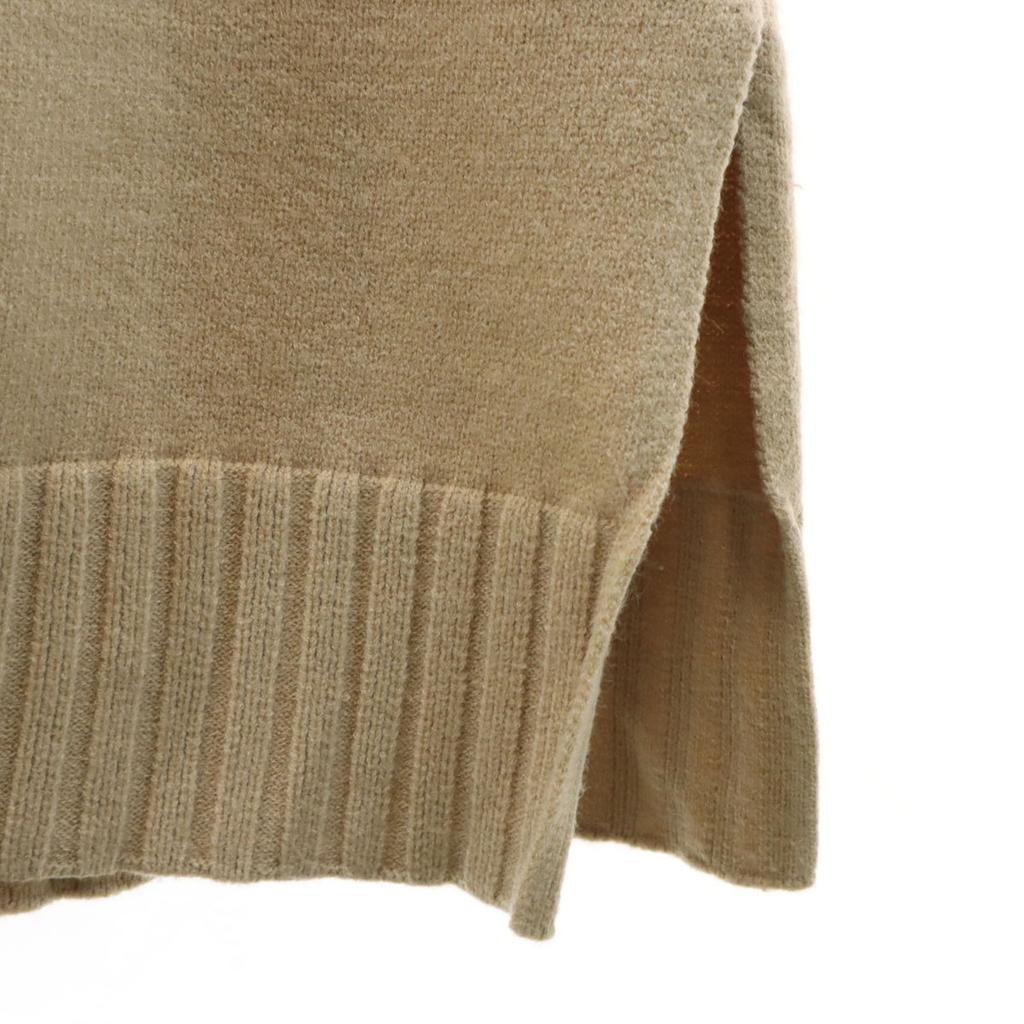 FRAY I.D Long Sleeve Knit Long Dress F Beige Women Used