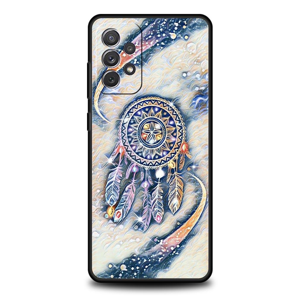 Mandala Dreamcatcher Phone Case For Samsung Galaxy A17 A07 A55 A35 A25 A15 A05 A33 5G A31 A23 A21s A13 A41 A73 A53 A51 A71 Cover