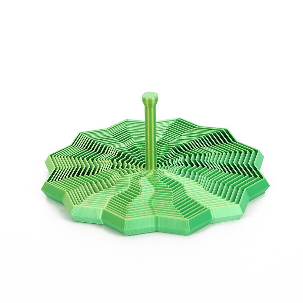 Polygonal Radish Tower: 3D Printed Foldable Star Tower Educational Toy for Kids