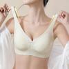 Bra for Women Without Steel Rings Soft Support Bra Jacquard Sports Comfort Bra