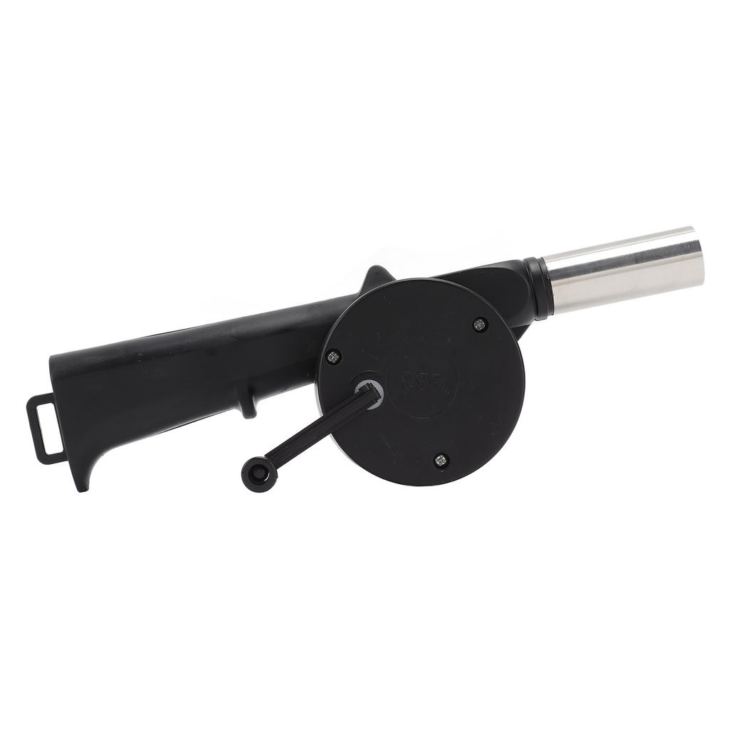 Hand Crank Blower Small Lightweight Portable Time Saving Multi Purpose Hand Crank BBQ Fan for Camping Fireplace Bonfire
