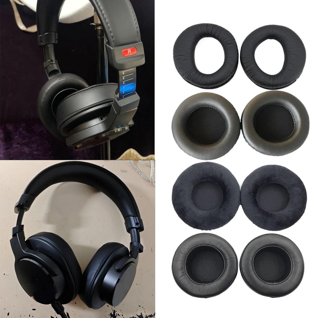 Sponge Replacement Ear Cushions for MDR-DS7000 DS7100 DS6500 DS6000 RF4000 Gaming Headset Enhances Comfort Durability