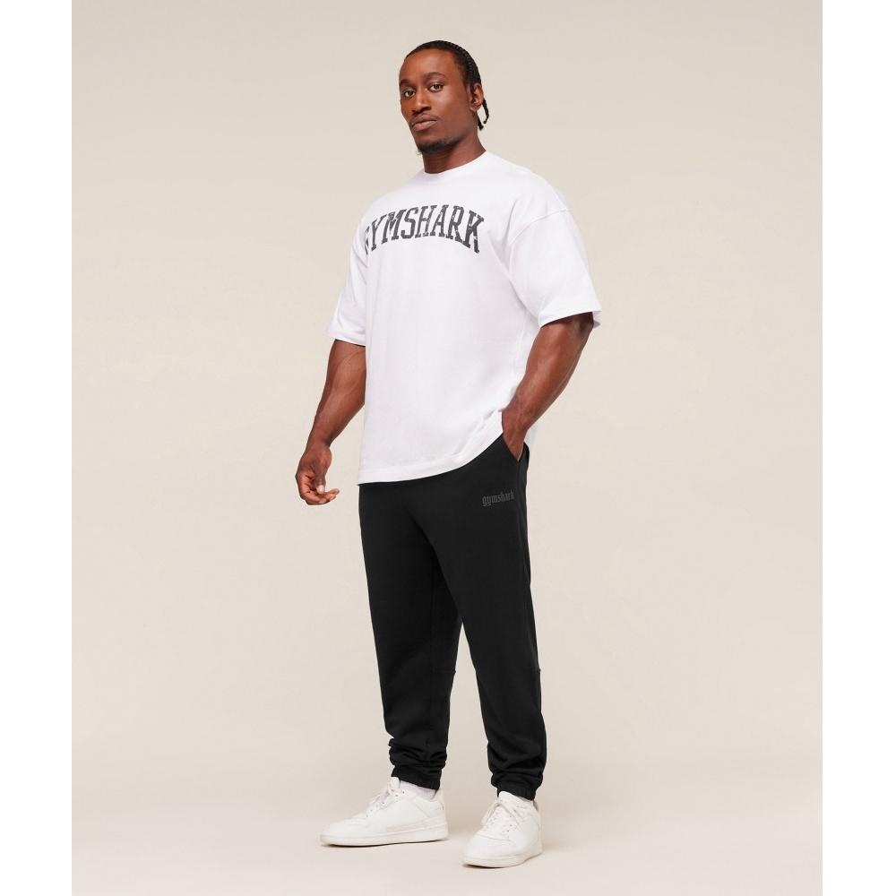 Gymshark Olde English Joggers Black A3b8z Bb2j