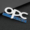 Kovové 3D logo OPC line, samolepka na auto, samolepky s emblémem na zadní kufr pro Opel Astra H J Insignia Corsa Zafira Vectra C D B
