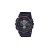 Casio G-Shock GA-140-1A4 Analog-Digital Watch Shock Resistant Black Red