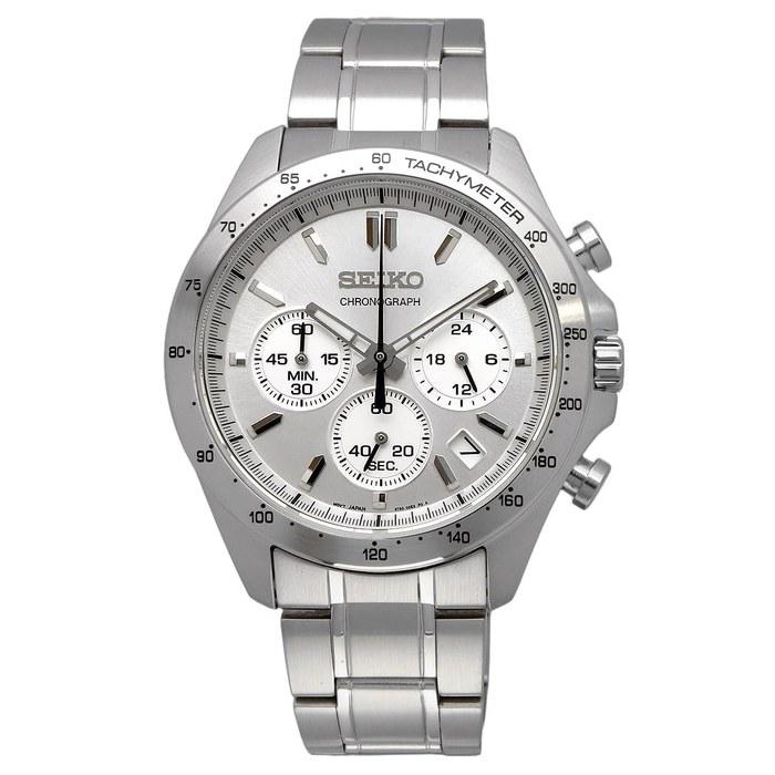 Seiko Chronograph Quartz Watch Men's SBTR009 Silver