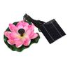 Lotus Flower Solar Water Pump Landscaping Floating Solar Bird Bath Fountain for Fish Pond Garden Patio Aquarium 1.4W