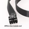 High Performances 8Pin To 6+2 Pin PCIE GPU Power Cable 50cm Length for Modulars PSUs Connection