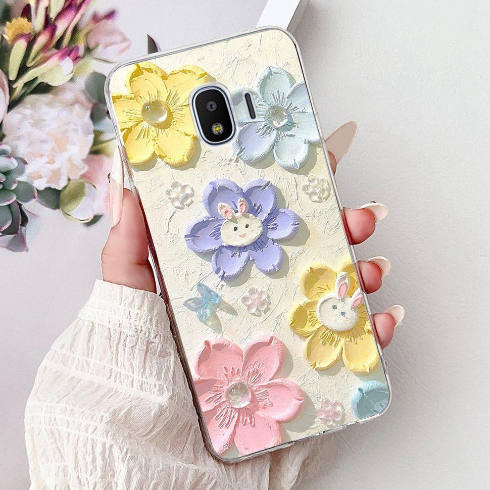 For Samsung J2 Pro 2018 Case SM-J250N Soft Silicone Luxury Letters Cover For Samsung Galaxy J2 Pro J2Pro Phone Cases Bumper