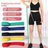 Men's and Women's Polyester-cotton Knitted Elastic Belt, Yoga Open Shoulder Stretching, Tensile Belt, Sports Weight-bearing Resistance Belt