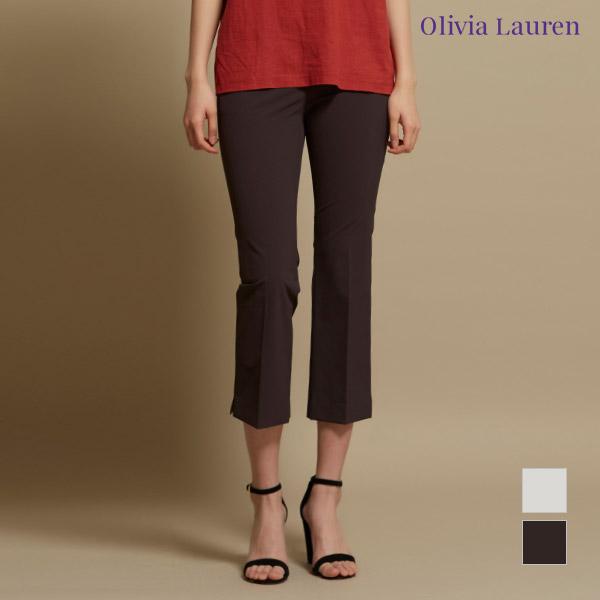OLIVIALAUREN Contrast Stitch Bootcut Pants_Vopdlwm4211