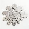 11 in 1 Radius Gauge Circle Template Clear Scale 8-24mm Round Corner Arc Measuring Tool for Student School Drafting Projects