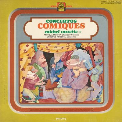 LP Record MICHEL CORRETTE, JACQUES ROUSSEL /  - Comiques Concertos PHC9012 World Series 1966 Germany Classical Used