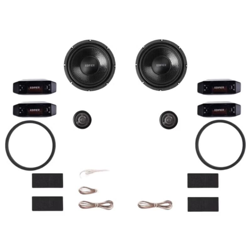 EDIFIER GF651D Car Audio Front Door Speaker Set CN plug (adapter included)