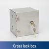 Zhuochi Outdoor Stainless Steel Lock Box for Type 86 Switch Sockets CN Plug (adapter Included)