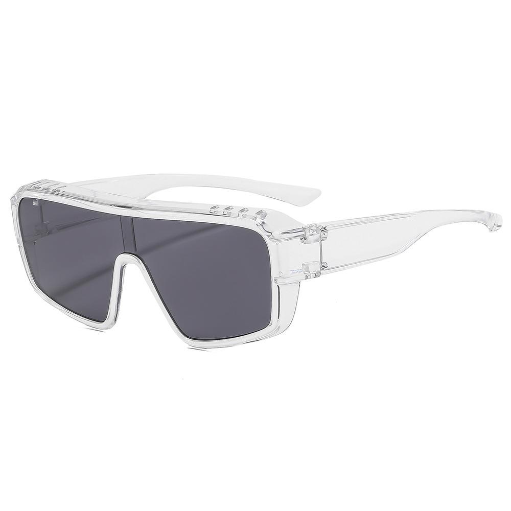 2025 Unisex Square Frame Sunglasses with UV Protection | Wear Over Prescription Glasses