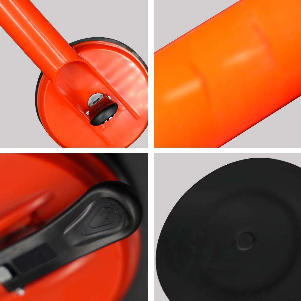 Glass Lifting Suction Cups with Heavy Duty Vacuum ABS Handle Construction - Multi Cup Lifting Tool for Floor Tile and Windshield