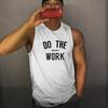 Muscleguys Nowa Fala Młodzieżowy Popularny Sportowy Casualowy Podkoszulek Letni Wygodny Męski Tank Top Fitness Kulturystyka Kamizelka Nadruk Bezrękawnik