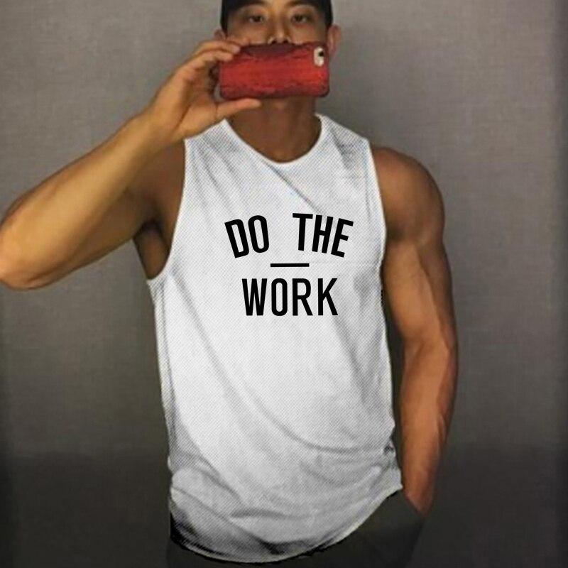 Muscleguys Nowa Fala Młodzieżowy Popularny Sportowy Casualowy Podkoszulek Letni Wygodny Męski Tank Top Fitness Kulturystyka Kamizelka Nadruk Bezrękawnik