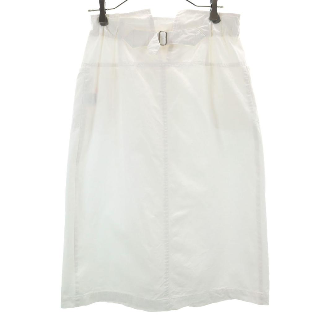 Y's for Living Long Skirt White Youji Yamamoto Women Used