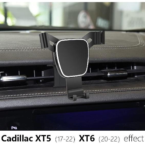 Car Phone Holder for 2017-2025 Cadillac XT5 and 2020-2025 XT6 Auto Accessories Navigation Bracket Interior Decoration Mobile Cell Phone Mount
